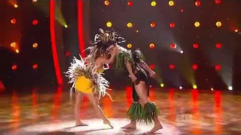 Jungle (Tahitian Dance) - Lauren and Mark (All Star)