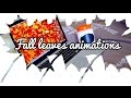 Fall Leaves Animations Green Screen Footage - editinghacksbylala