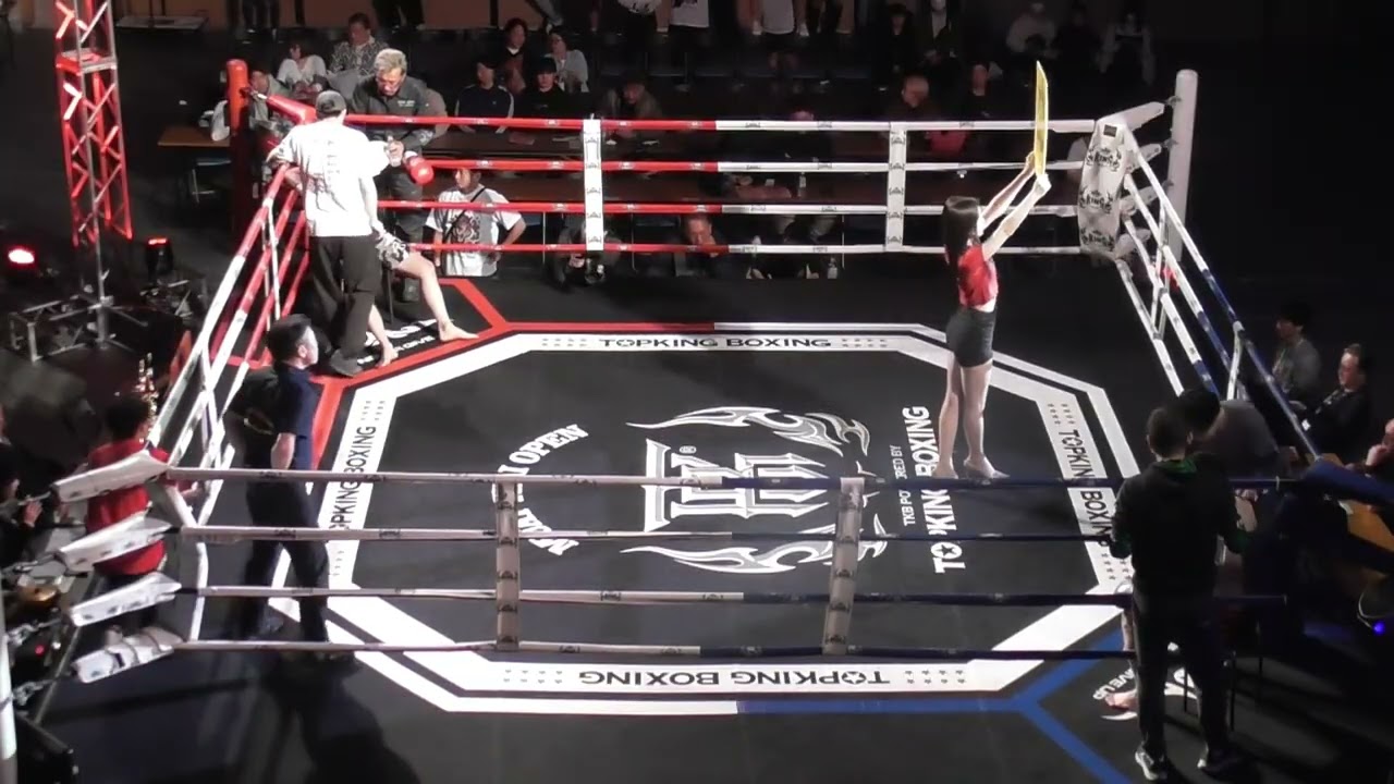 ボクシング MuayThaiOpen50 第3試合 69kg契約 2分3R 志賀野真人（TSKJapan）VS
