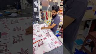 how to cut a kaftan  style pattern  #sewing #stitching #youtubeshorts #song #shorts #fashion