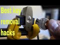 How to remove broken key from lock - DIY snapped key hacks