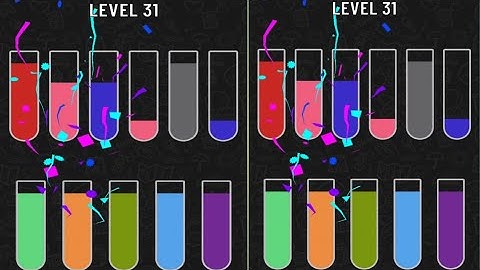 Water Sort Puzzle - All Level Gameplay (Level 31) @taptoplaygaming1315