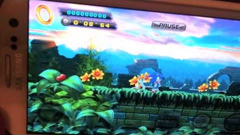 Sonic 4 Episode II on Galaxy S3 using Chainfire 3D Nvidia Plugin