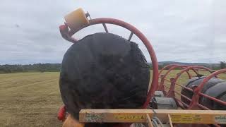 KELTEC BALE CHASER  10 AND A CASE IH MAXXUM 125