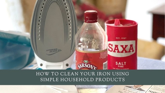 EASY method to CLEAN your IRON and why I LOVE my Singer Steamcraft IRON 