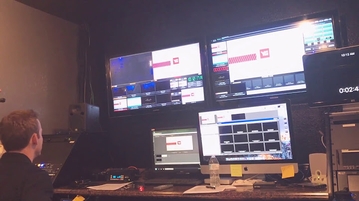 Behind the scenes of YG Production 3/11/17