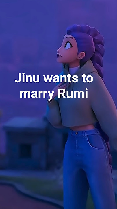 Jinu wants to marry Rumi #kpopdemonhunters #rujinu #rumi #jinu