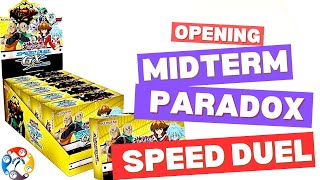Yugioh Speed Duel MIDTERM PARADOX Box Opening