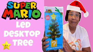 Nintendo Collecting | Super Mario LED Desktop Tree
