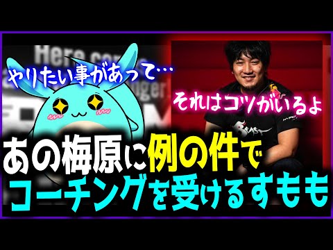 格ゲーの王、梅原さんに例の件についてコーチングを受けるすもも