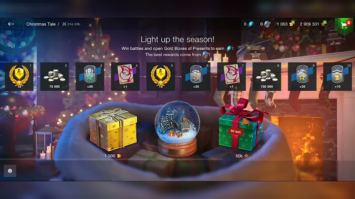 WOTB ⚡ CHRISTMAS TALE GIFTS 🎁✨🎄 UPDATE ⚡ WOTBLITZ ⚡ WORLD OF TANKS BLITZ