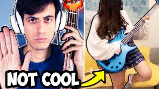 Video thumbnail of "This Anime Bassist needs to be STOPPED (Bass Battle)"