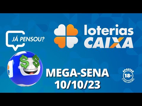 Resultado da Mega-Sena - Concurso nº 2643 - 10/10/2023