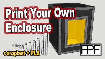 Universal 3D Printed Enclosure - Printed and Assembled