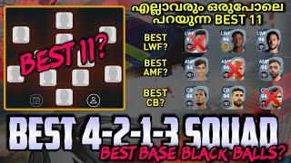 HOW TO BUILD AN UNSTOPPABLE 4-2-1-3 SQUAD? | BEST MANAGERS & PLAYERS | RANK PUSHING SQUAD |PES21