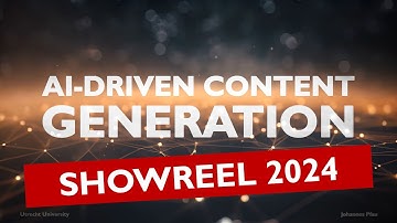 AI-Driven Content Generation 2024 Showreel (Students