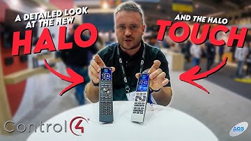 In-Depth Look At The New Control4 Halo And Halo Touch Remotes At ISE 2023!