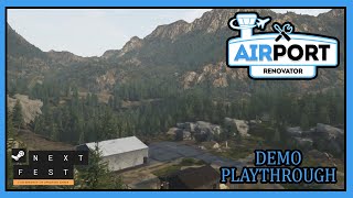 Airport Renovator | October 2022 Next Fest Demo Playthrough