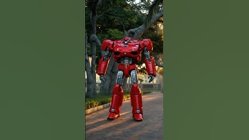 The car transforms into a robot P.24 #aisoul1507 #ai