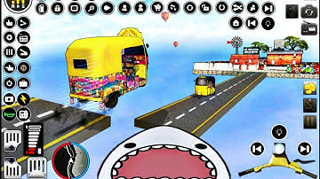 Indian Tuk Tuk Auto Rickshaw Driving #2 | Rickshaw Simulator Indonesia | Android Gameplay