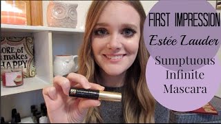 First Impression | Estée Lauder Sumptuous Infinite Mascara