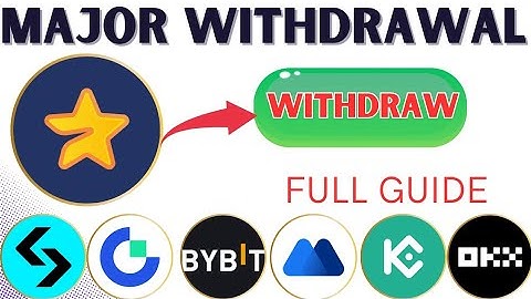 MAJOR WITHDRAWAL TO BYBIT, BITGET, OKX KUCOIN #major