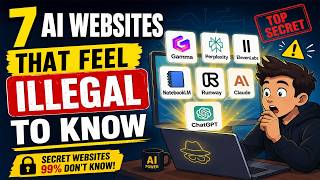 7 AI Websites That Feel Illegal to Know (But Are 100% Free|| Vision Billion