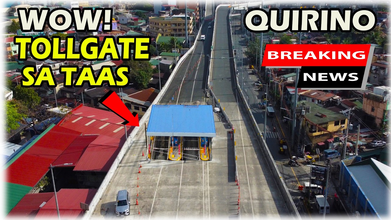 BAGONG TOLLGATE SA TAAS GINAGAWA NA! | SKYWAY STAGE 3 QUIRINO INTERCHANGE
