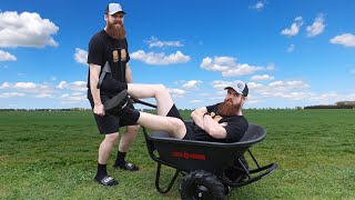 I Tested An ELECTRIC Wheelbarrow!