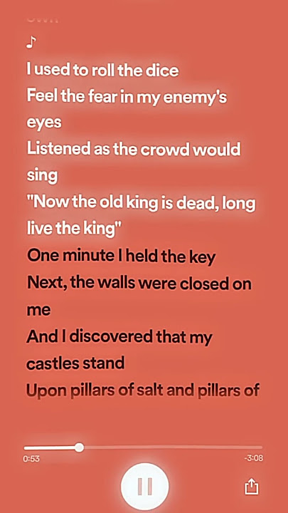 Coldplay – Viva La Vida