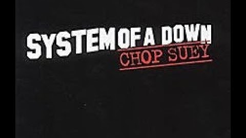 System Of A Down - Chop Suey! (Drums, Bass, Vocal Only)