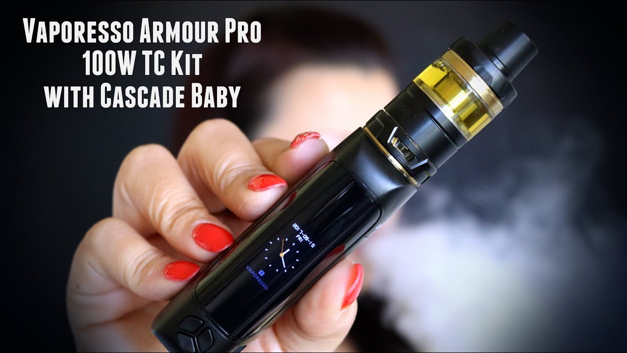 Vaporesso Armour Pro 100w Tc Kit With Cascade Baby Youtube