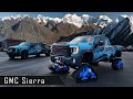 GMC SIERRA на гусеничных траках. Глубокий снег не преграда!