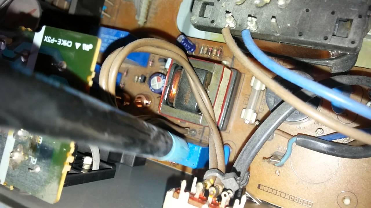 Pioneer AV receiver power relay failure