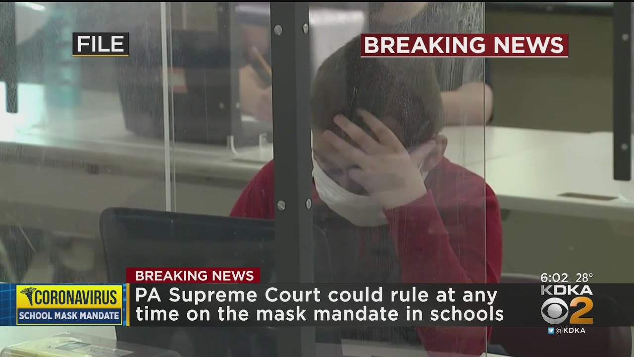 Pennsylvania Supreme Court Takes Up School Mask Mandate - YouTube