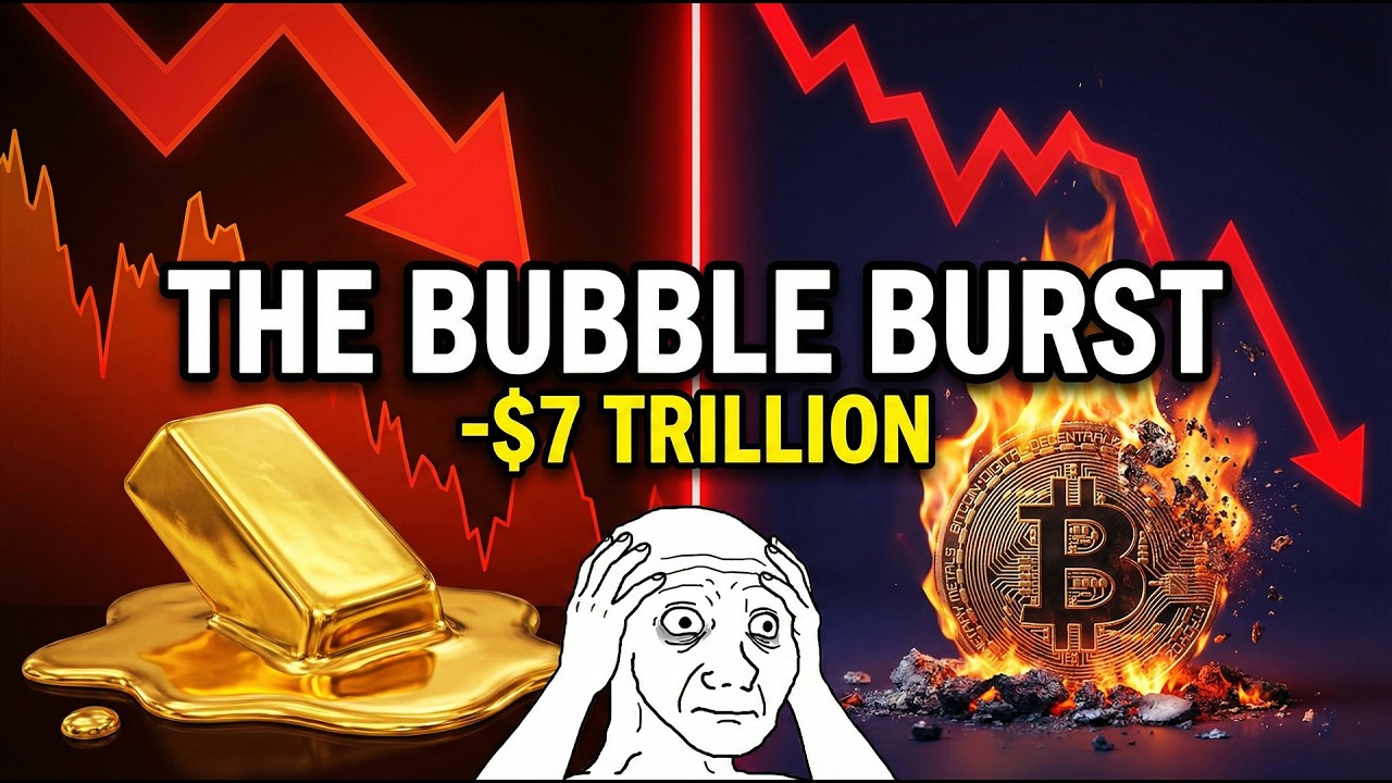 The "Safe Haven" Bubble Just Burst (Gold, Silver & Bitcoin Crash) - YouTube