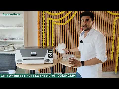 Introducing the InkaTrix A3 DTF Printer - video from Apparel Tech