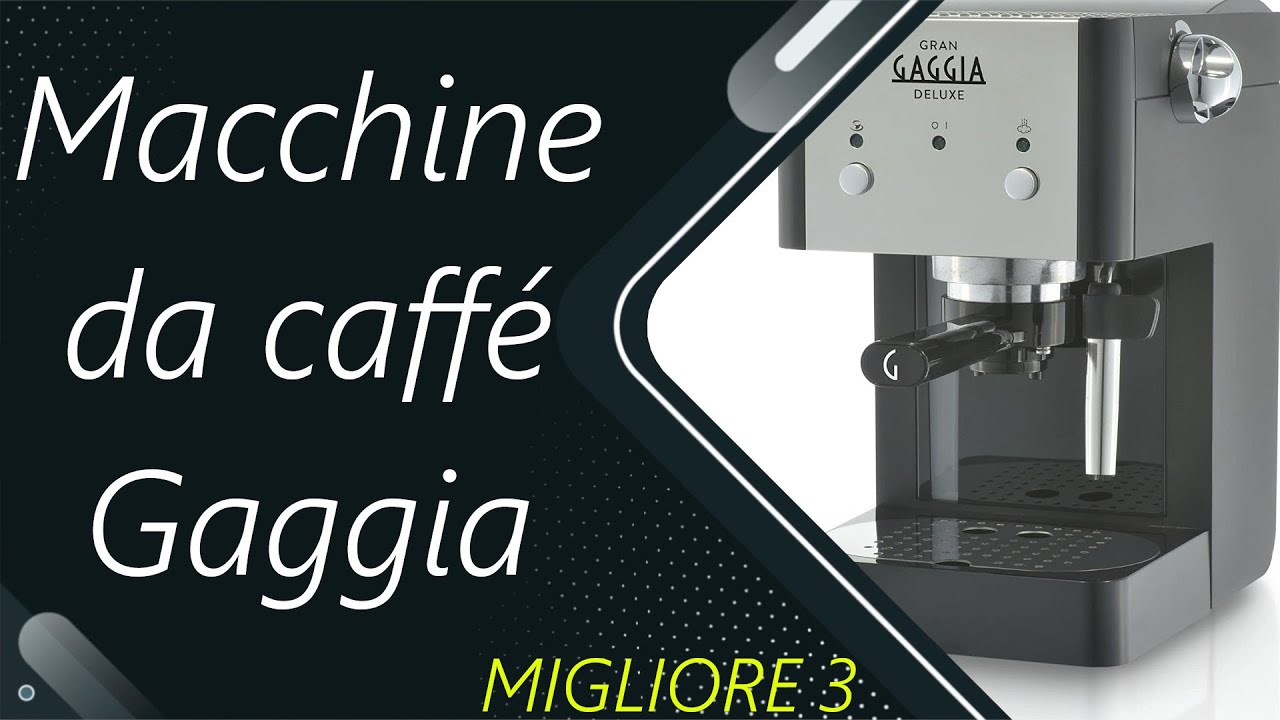 GAGGIA RI8433/11 VIVA STYLE MACCHINA DA CAFFE' CON CIALDE 2 TAZZE Serbatoio 1lt Nero 8710103852353
