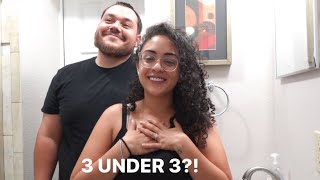 FINDING OUT IF WE’RE PREGNANT WITH 3 UNDER 3! *our genuine reactions*