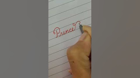 #prince for you...hope you like it...Comment your cute name or initials 😊