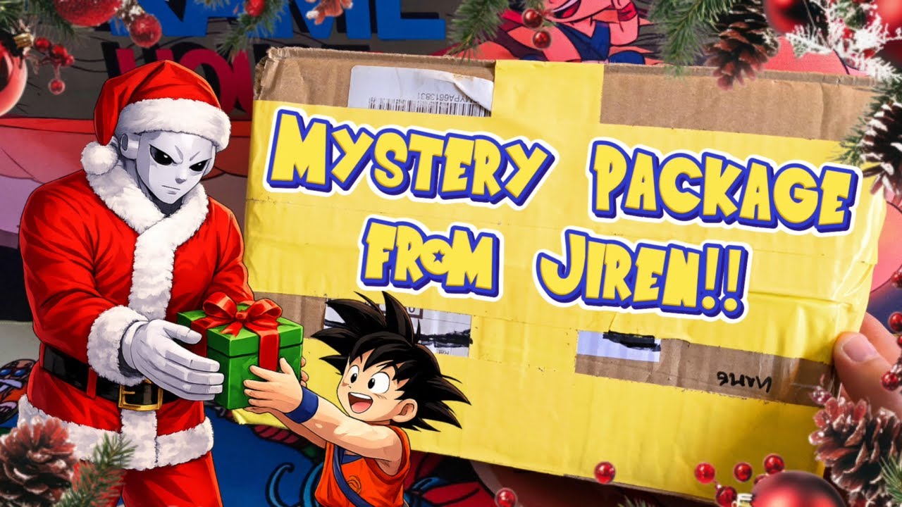 We Got A Christmas Package From JirensRevolution! [Dragon Ball Super Card Game]