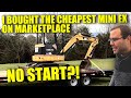 I bought the cheapest mini ex i could find  cat 303
