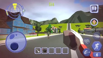 Scary Clown Man. Neighbor Escape Promo