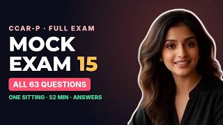 Details CCAR-P Full Mock Exam 15: All 63 Questions in One Sitting (with Answers) Update