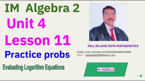 Unit 4 Lesson 11 Practice Problems | Algebra 2 | Illustrative Mathematics