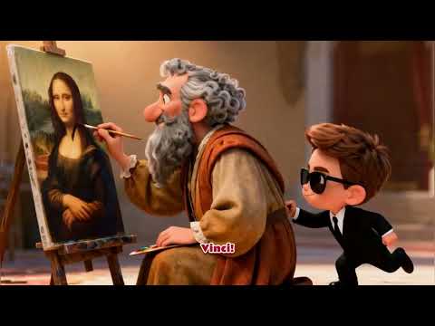 Video PICCOLO BOSS VIAGGIA NEL TEMPO! ? Roma, Leonardo da Vinci e Anni '90! | Cartoni Animati per Bambini