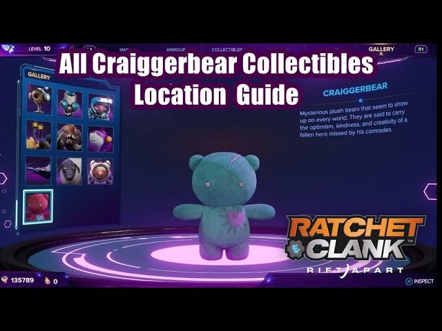 CraiggerBears Ratchet & Clank: Rift Apart all locations guide - Polygon