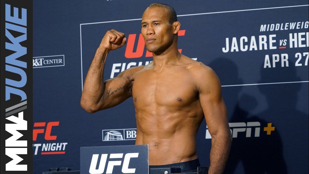 UFC on ESPN+ 8 official weighins in Fort Lauderdale YouTube