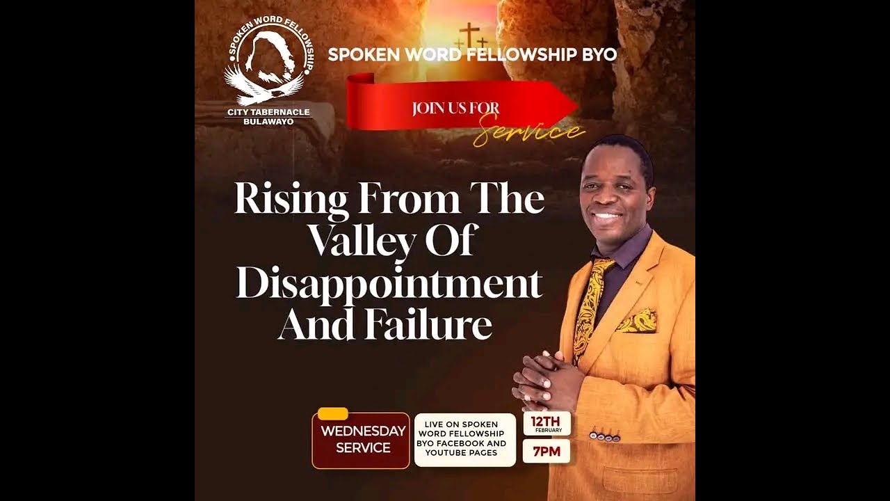 Rising From The Valley Of Disappointment & Failure...Rev Dr N Ngwenya