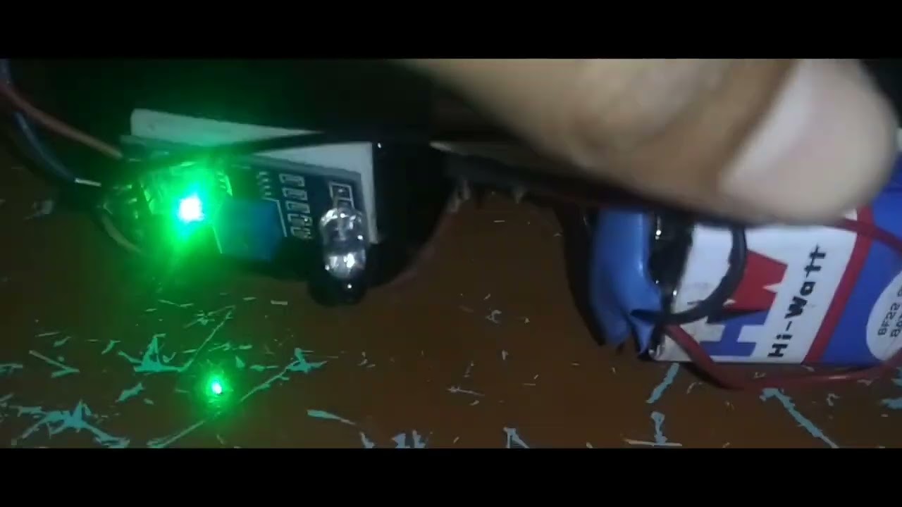science project using IR sensor for blind - YouTube